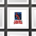 thumbnail image 4 of Gallery Pops Marvel Spider-Man - Retro Spotlight Amazing Spider-Man Wall Art, White Framed Version, 12" x 12", 4 of 5