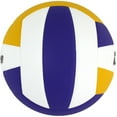 thumbnail image 5 of Baden LEXUM Indoor Microfiber Volleyball - Official NFHS Approved Game Ball, Purple/Yellow/White, 5 of 5
