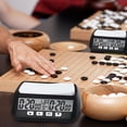 thumbnail image 3 of Reloj de ajedrez profesional juego de mesa cronómetro cuenta atrás para internacional JShteea  Para Estrenar, 3 of 9