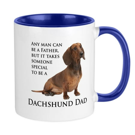 

CafePress - Dachshund Dad Mug - Ceramic Coffee Tea Novelty Mug Cup 11 oz