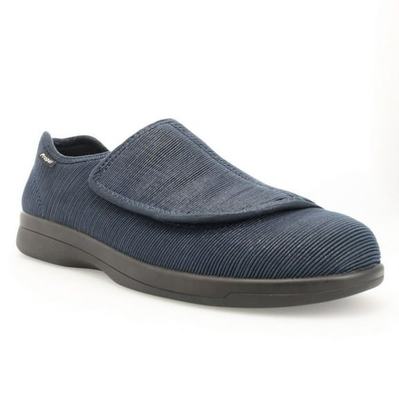 Propet Cush N Foot Men's Slippers - Navy Corduroy, Size 10