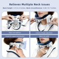 thumbnail image 3 of Zenopax Cervical Traction Device, Neck Stretcher for Neck Support, Lightweight & Adjustable Cervical Neck Traction Device for Home Use, Neck Pain & Tension Relief (irony white), 3 of 6