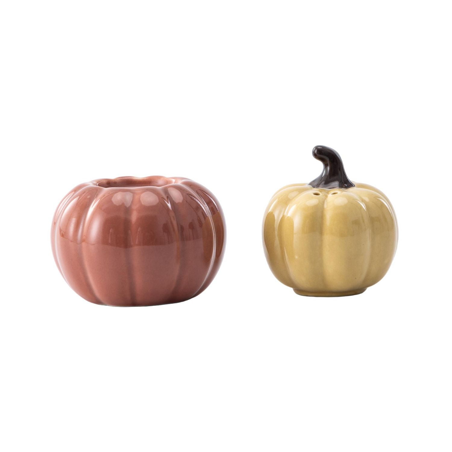 Way to Celebrate Salière et poivrière figuratives en céramique, paquet de 2