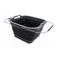 thumbnail image 4 of SAMMART Expandable & Collapsible Dish Drainer - Foldable Drying Rack - Portable Dinnerware Organizer - Space Saving Kitchen Storage Tray, 4 of 7