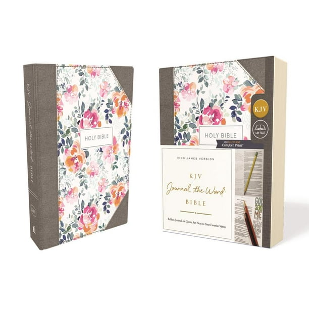Kjv Journal The Word Bible Cloth Over Board Pink Floral Red Letter Edition Comfort Print Reflect Journal Or Create Art Next To Your Favorite Verses Hardcover Walmart Com Walmart Com