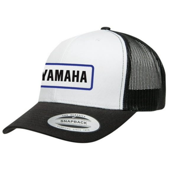 Factory Effex Yamaha Throwback Snapback Hat Black/White