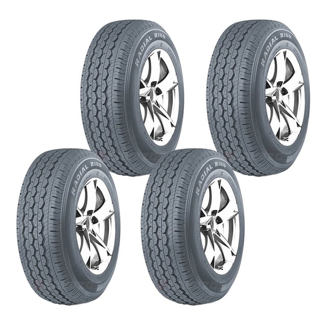 Paquete DE 4 LLANTAS TRAZANO H-188 155 R12 6PR 83/81Q
