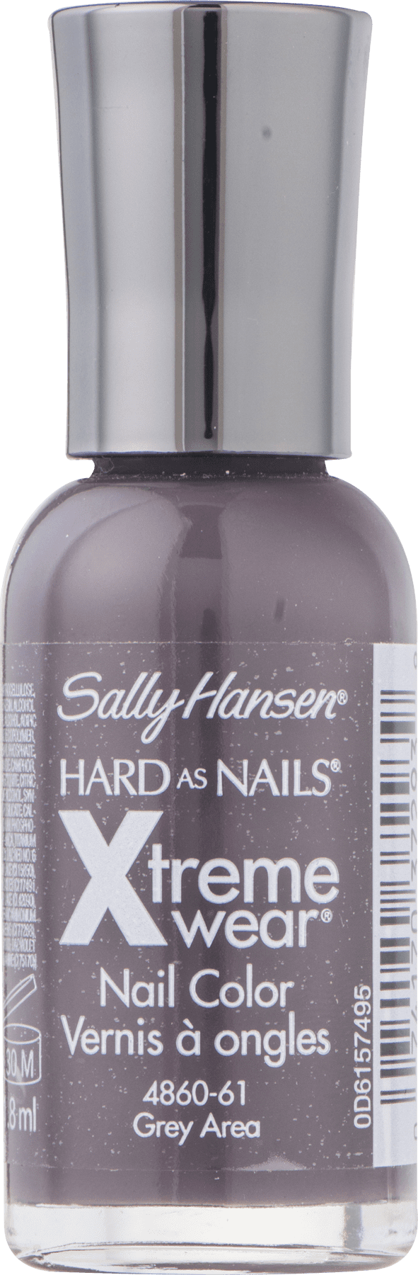 Sally Hansen Hard as Nails Xtreme Wear Nail Color, Gray Area, 0.4 Fl. Oz.