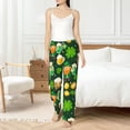 thumbnail image 6 of Lsque St Patrick's Day10 Print Women's Pajama Pants, Lounge Pant - Comfortable Home Wear,Elastic Waistband, Stylish Design-Medium, 6 of 9