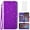 Purple, variant on Compatible with iPhone 12 Pro Max 6.7 Wallet Phone Case and Tempered Glass Screen Protector Flip Credit Card Holder Stand Bling Glitter Cell Cover for iPhone12promax 5G i Plus iPhone12 Women Red