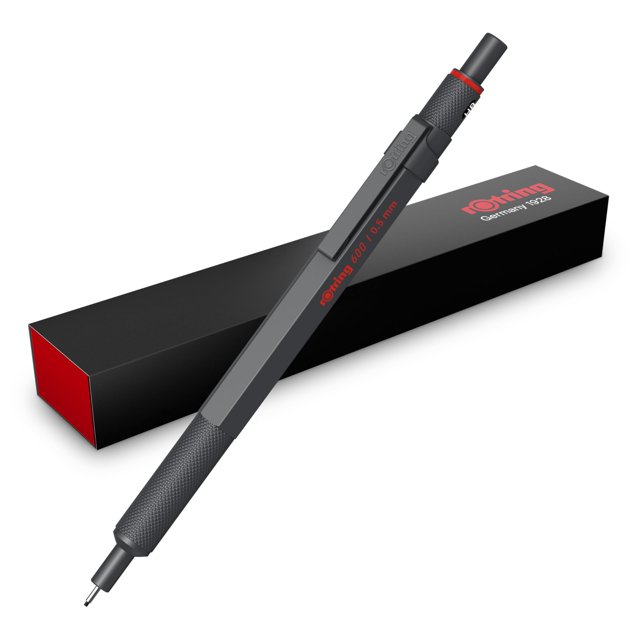Lápiz mecánico Rotring 600 Silver 0.7mm