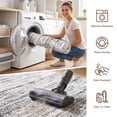 thumbnail image 5 of ICEANT 3'x8' Hallway Runner Rugs, Abstract Style Area rug with Non-Slip Backing, Washable Rug for Kitchen Entryway Bedroom Laundry Room, Light Grey, 5 of 5
