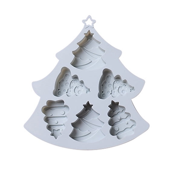 XKHZJL Christmas Silicone Chocolate Molds - Christmas Candy Molds,3D Snowflake Silicone Baking Molds for Chocolate, Candy, Jelly, Ice Cube, Dog Treats