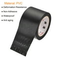 thumbnail image 4 of Unique Bargains 4cmx12m Non-Adhesive Protector Wrap Pipe Protective Tape Black 3Pack, 4 of 5