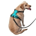 thumbnail image 2 of Fuzoiu Aqua Print Reflective Dog Harness,Adjustable, Breathable Pet Vest,Dog Harness No Pull,No Choke Pet Vest for Small, Medium, and Large Dogs-Medium, 2 of 6