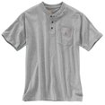 thumbnail image 2 of Camisa Carhartt Workwear Pocket Henley para hombre, color gris jaspeado, 2 of 2