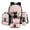 Cat Rose Heart, variant on ZUXONGSY Axolotl Heart Daisy Flower Print School Bag Set for Boys Girls Kids Children Backpack Casual Rucksack Insulated Lunchbox Pencil Case and Water Bottle Holder 4 Piece for Teen Kids