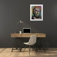 thumbnail image 3 of Dean Russo Collection 15x18 White Modern Wood Framed Museum Art Print Titled - Homer, 3 of 4