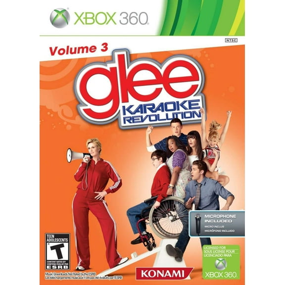Karaoke Revolution Glee: Volume 3 Bundle Xbox 360