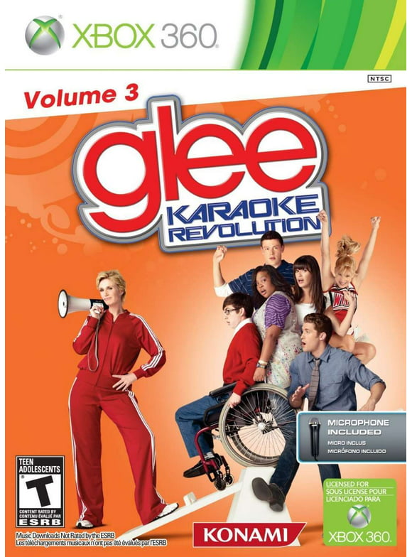 Karaoke Revolution Glee: Volume 3 Bundle Xbox 360