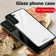 thumbnail image 3 of Tempered Glass Case For Samsung S21 Ultra S21 Plus S22 S23 S24 Ultra Plus Protective Glass Cover For Samsung S20 FE S21 FE Capa Pink For Galaxy S23 Plus, 3 of 6