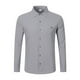thumbnail image 5 of pstuiky Camisas casuales de manga larga para hombre, Camisa tipo cárdigan de manga larga con botones y bolsillos informales de color liso para hombre Tops casuales para hombres xl, 5 of 8
