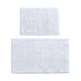 thumbnail image 2 of Home Essence Ritzy 100% Cotton Solid Tufted 2 Piece Bath Rug Set, White, 2 of 5