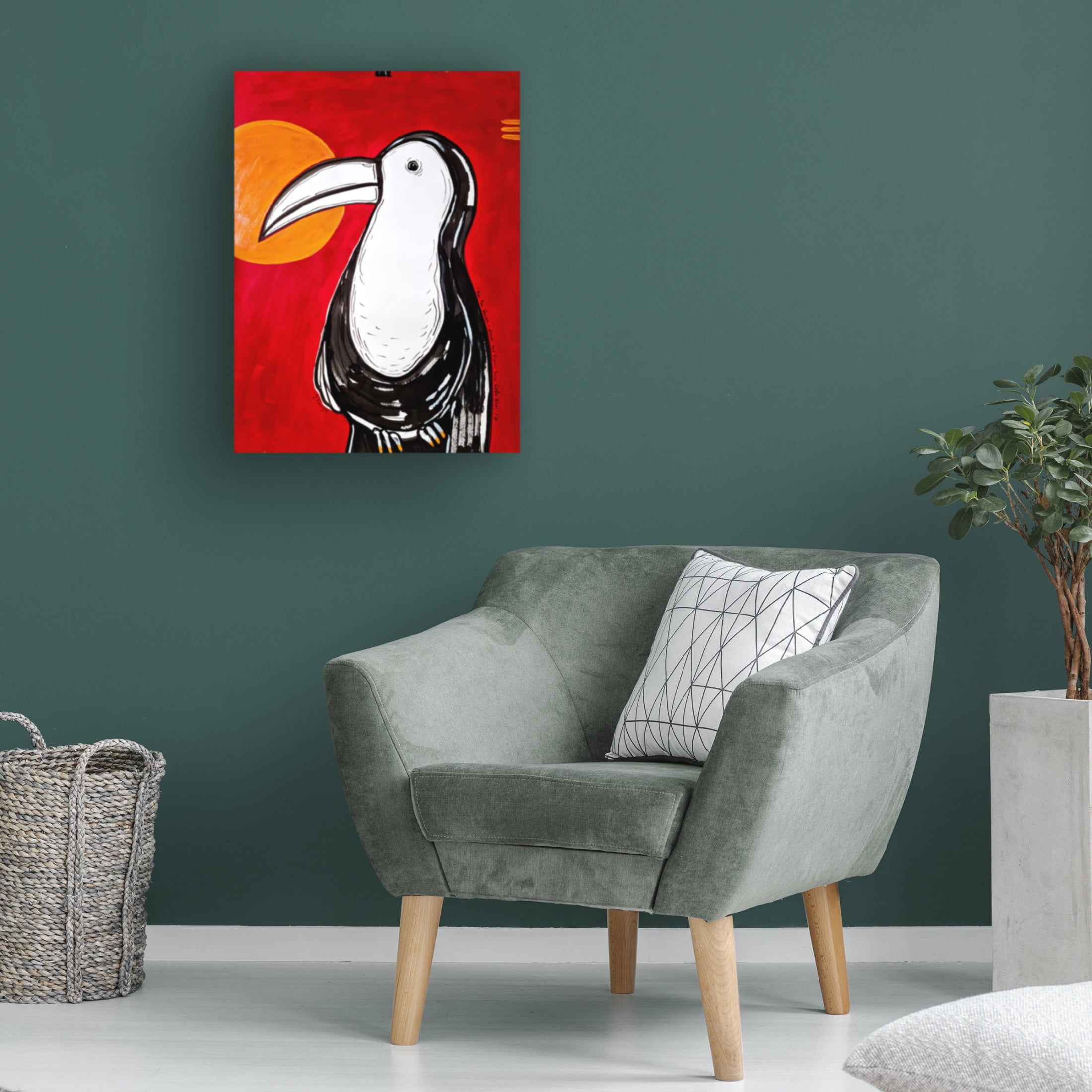 Trademark Fine Art Julija Belickien? Toucan it seems that God was in Costa Rica Canvas Wall Art