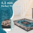 thumbnail image 5 of Costway Area Rug 4'8'' x 6'7'' Non-Shedding Anti-slip Carpet Vintage Living Room Bedroom, 5 of 9