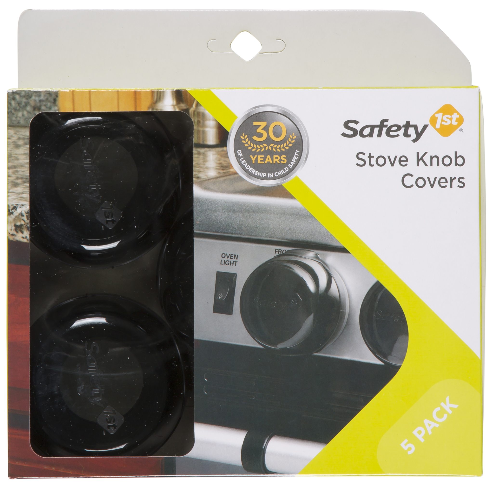 Safety 1st Universal Design Stove Knob Covers, Black - image 4 of 4