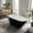 59_Black and White_pearl shape, variant on 67 in Freestanding Acrylic Soaking Tub, Modern Deep Bathtub with Integrated Overflow, Ergonomic Spa Like Design for Relaxation, Oval -Stripe