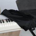 thumbnail image 3 of Dust Cover for Electronic Piano Instrument Dust Cover Keyboard Cover Black for 88 Key, 3 of 9