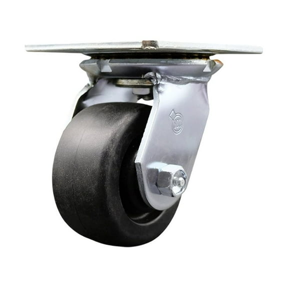 4 Inch Heavy Duty Top Plate Polyolefin Swivel Caster with Ball Bearing SCC