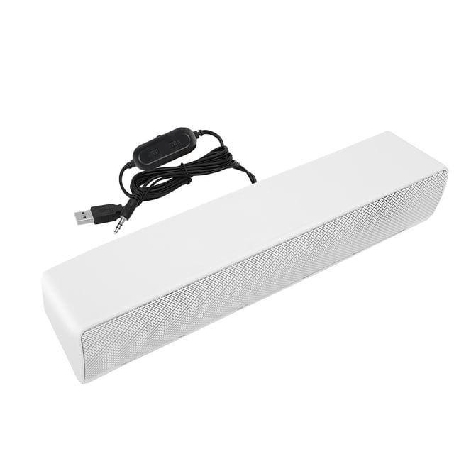 Barra de sonido con cable USB, barra de sonido estéreo con cable USB, barra de sonido estéreo, barra de sonido portátil, eficiencia óptima