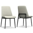 thumbnail image 4 of Simpli Home Savannah Dining Chair (Set of 2) in Natural Linen Look Fabric, 4 of 15
