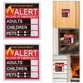 thumbnail image 4 of 20 Sheets Emergency Alert People and Pet Finder Stickers Emergency Alert Decal, 4 of 9