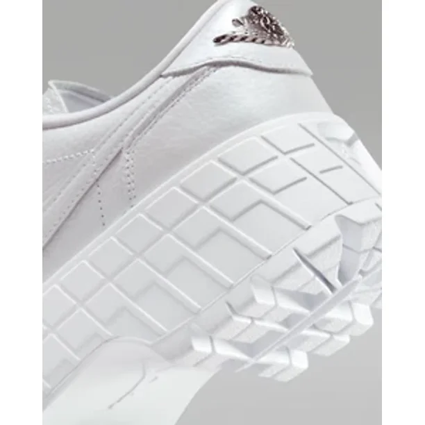 New Nike Women's Air Jordan 1 Low Brooklyn Low Shoes - White