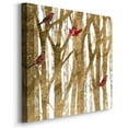 thumbnail image 3 of Red Bird Christmas I- Gallery Wrapped Canvas, 3 of 9