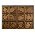 thumbnail image 2 of FASÄDE Traditional Style/Pattern 4 Decorative Vinyl 18in x 24in Backsplash Panel in Oil Rubbed Bronze (5 Pack), 2 of 6