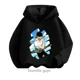 thumbnail image 3 of Ropa para niños, sudadera de una pieza para niños, ropa para niñas, primavera y otoño, sudadera con dibujos animados de Anime Luffy Zoro, traje para adolescentes, camisetas con capucha de Sonic, 3 of 5