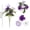 D, variant on Bundles for Home Decor, Artificial Blooms for Indoor Outdoor Garden Patio Balcony Assorted Colors Faux Flower Bundles for Home Decor Artificial Blooms for Indoor Outdoor Garden