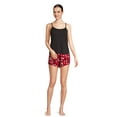 thumbnail image 4 of Disney Women's Mickey and Minnie Mouse Print Sleep Shorts, 2-Pack, Sizes XS-3X, 4 of 6
