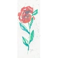 thumbnail image 2 of Dyer, Beverly 12x24 Gold Ornate Wood Framed with Double Matting Museum Art Print Titled - 2019 Florals Peony II 1, 2 of 4