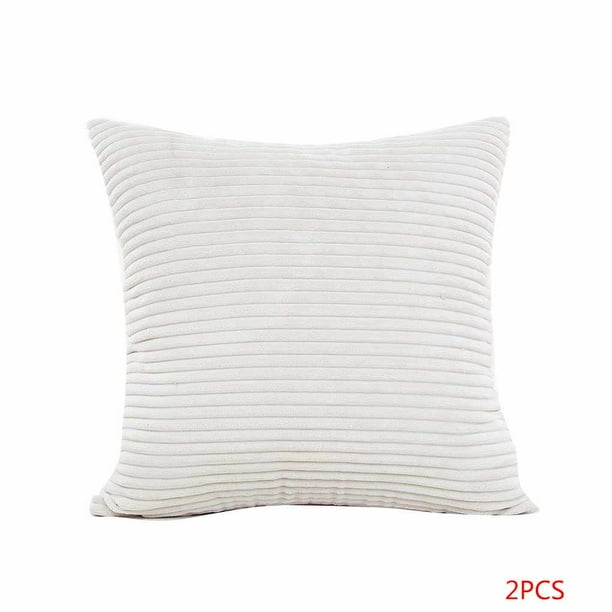 Funda de almohada de pana sólida para coche, funda de cojín con forma cuadrada, funda de cojín, funda de almohada para coche, sofá cama, dibujo, decoración para sala de estar Inevent ZHF0281