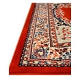 thumbnail image 6 of Unique Loom Reza Collection Area Rug - Washington (2' x 8' 2" Runner Terracotta/Cream), 6 of 7