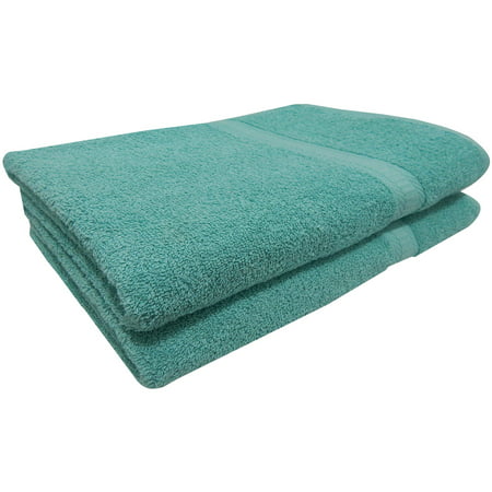 Mainstays Basic Cotton 2 Piece Bath Sheet Towel (Best Bamboo Bath Towels)