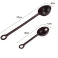 thumbnail image 4 of 50pcs 10g Precision Measuring Spoons - Non-Slip Long Handle Coffee & Sugar Scoop Set, Durable PP Plastic, Hangable Design for Baking & Restaurant Use (Black), 4 of 8