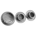 thumbnail image 4 of Stainless steel thickened round wall vent, the air slot cover 80 mm 80mm, 4 of 8
