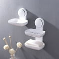 thumbnail image 6 of Raindrops  2 -Tier Soap Dishes for Bathroom Wall Mounted Holder Travel, 6 of 8