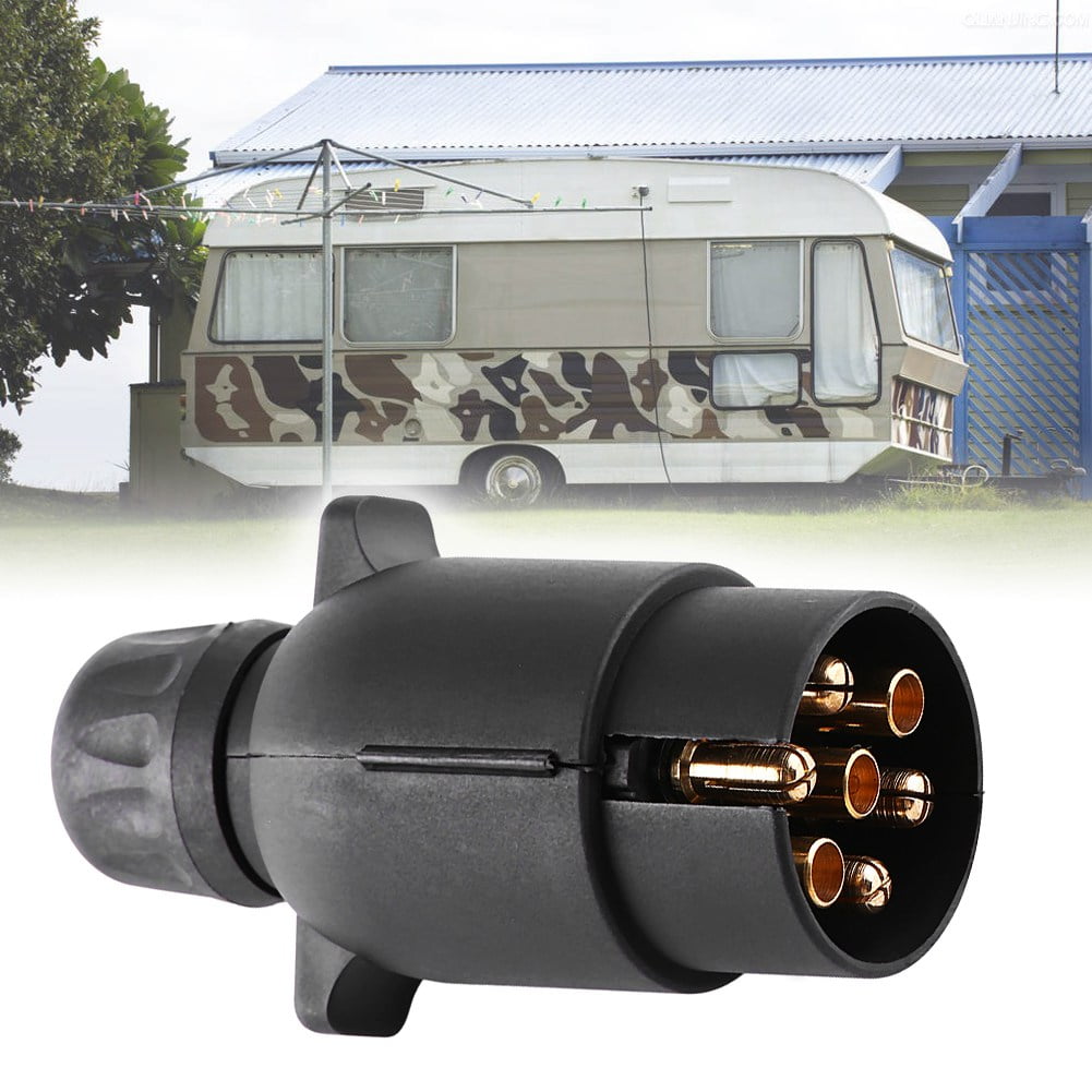 Ylshrf 7 Pin Trailer Plug Electric Trailer Plug 12v 7 Pin